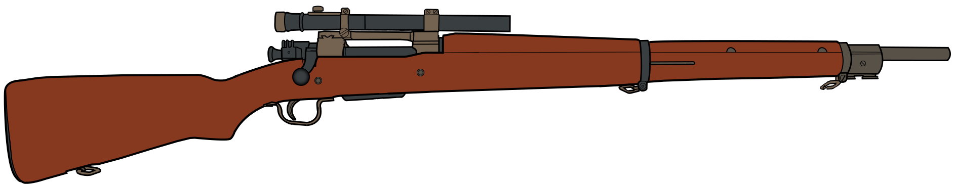 High Quality M1903A4 Springfield Blank Meme Template