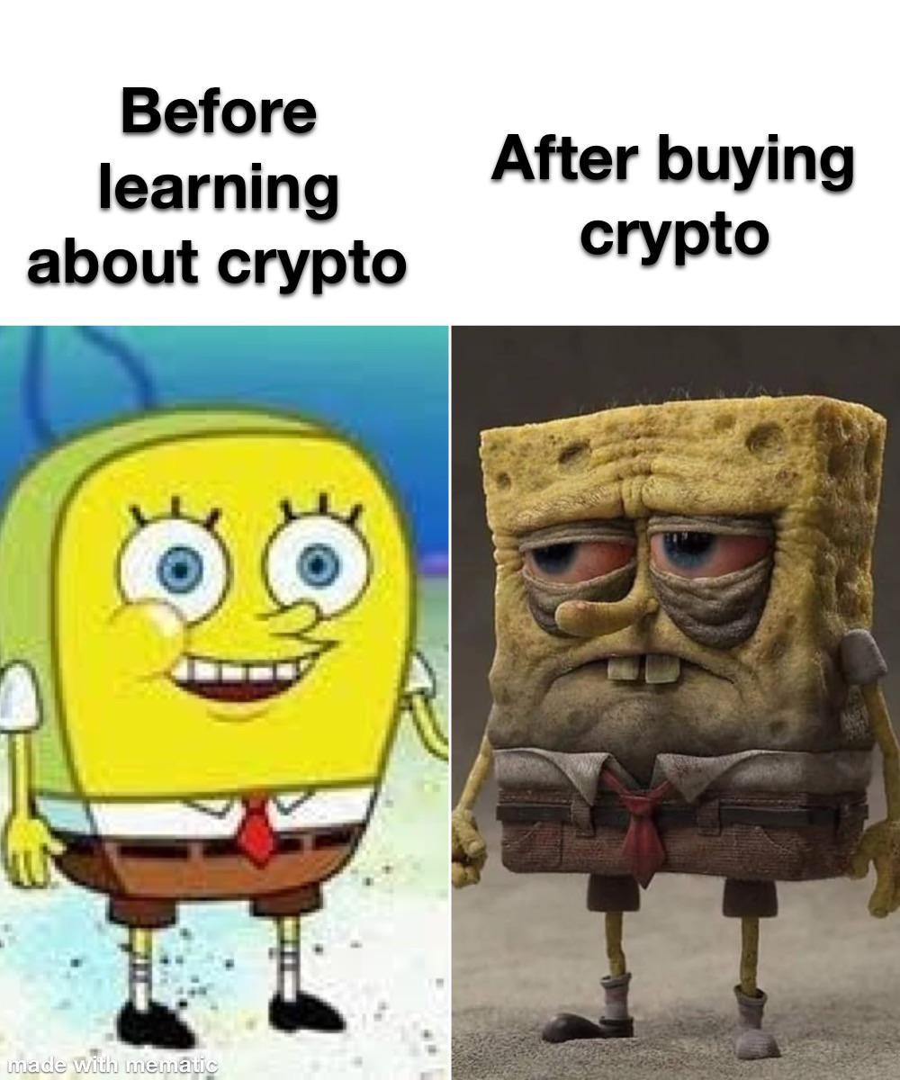 crypto Blank Meme Template