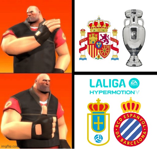 This Week... LALIGA HYPERMOTION IS OFFICIALLY ENDING WITH THE PLAY-OFF FINALS! (Oviedo v Espanyol) | image tagged in heavy drake,oviedo,espanyol,spain,futbol,euro 2024 | made w/ Imgflip meme maker