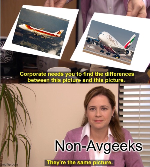 They're The Same Picture Meme | Non-Avgeeks | image tagged in memes,they're the same picture | made w/ Imgflip meme maker