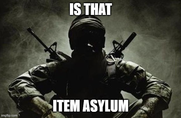 Is that Frieza? | IS THAT ITEM ASYLUM | image tagged in is that frieza | made w/ Imgflip meme maker