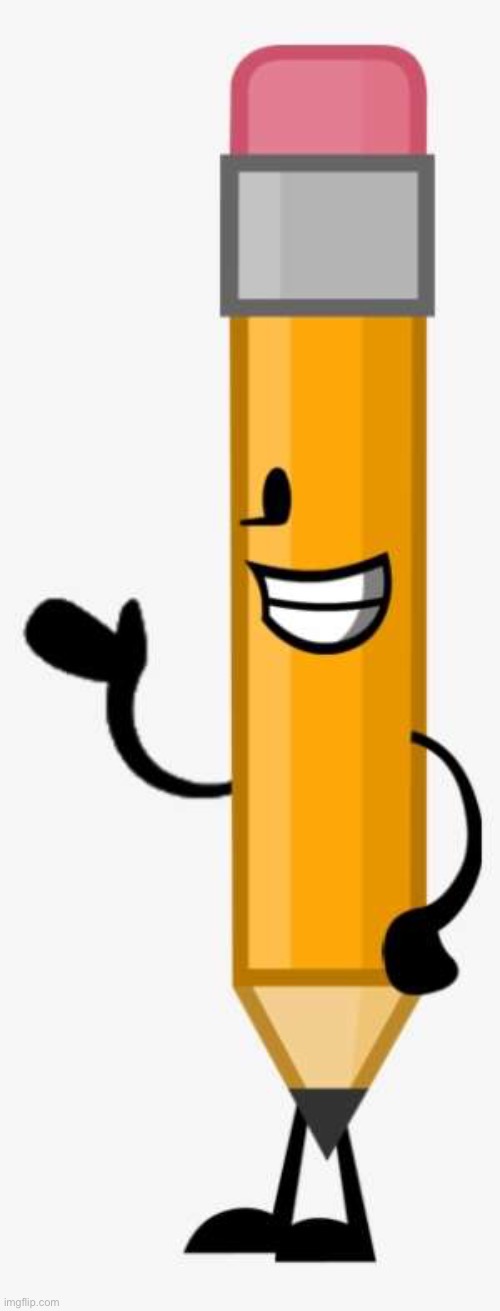 Pencil BFDI | image tagged in pencil bfdi | made w/ Imgflip meme maker