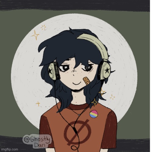 I was disappointed I couldn’t make my Skellie OC until I made myself and I love it! | image tagged in lgbtq,oc | made w/ Imgflip meme maker
