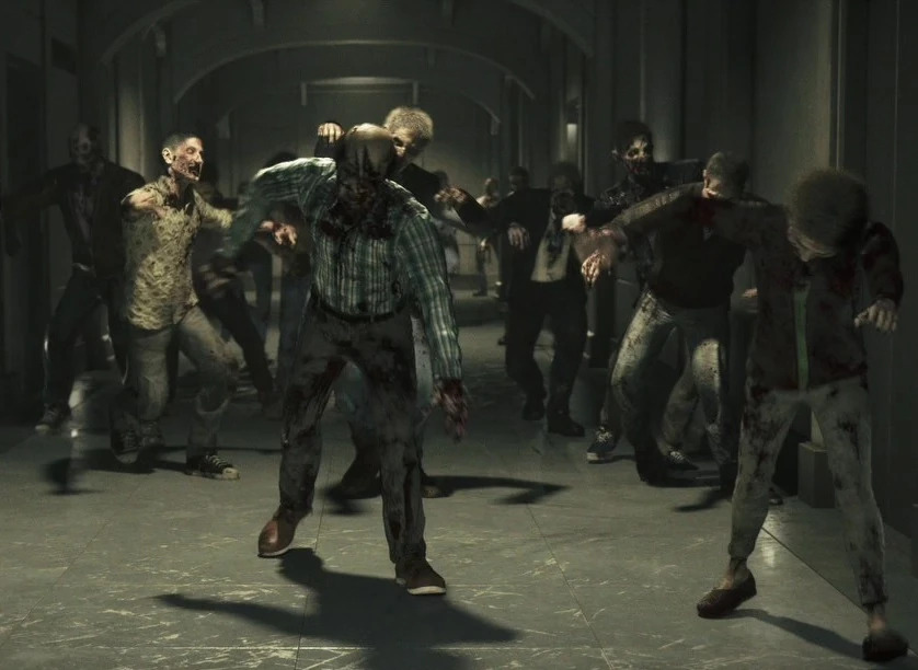 High Quality Resident Evil Zombies Blank Meme Template