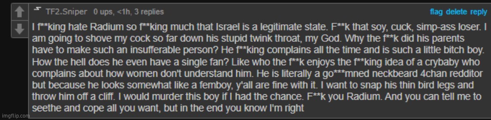 I hate radium | image tagged in i hate radium | made w/ Imgflip meme maker