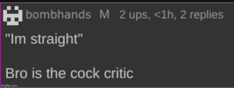 cock critic | image tagged in cock critic | made w/ Imgflip meme maker