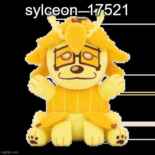 shig | sylceon_17521 | image tagged in split plush | made w/ Imgflip meme maker