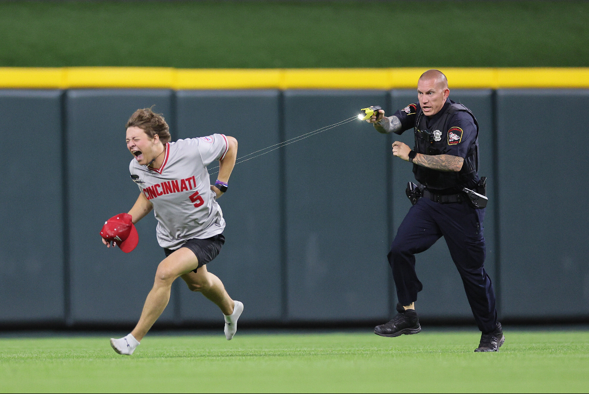 MLB Taser Blank Meme Template