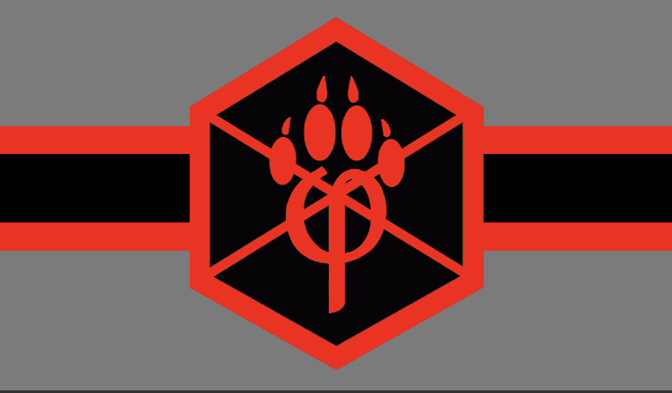 Anti furry flag best version Blank Meme Template
