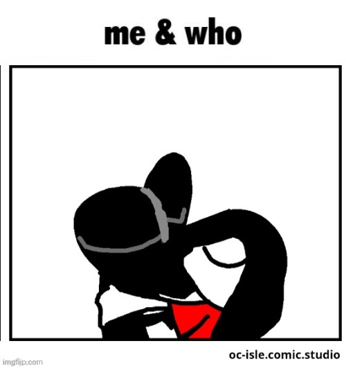 /j | image tagged in me who,ron bin making out with eff | made w/ Imgflip meme maker