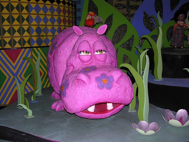 Disney hippo Blank Meme Template
