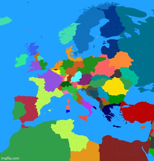 This is Europe in that same timeline | image tagged in world war shit | made w/ Imgflip meme maker