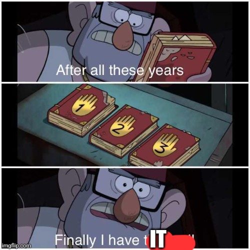 After All These Years | IT | image tagged in after all these years | made w/ Imgflip meme maker