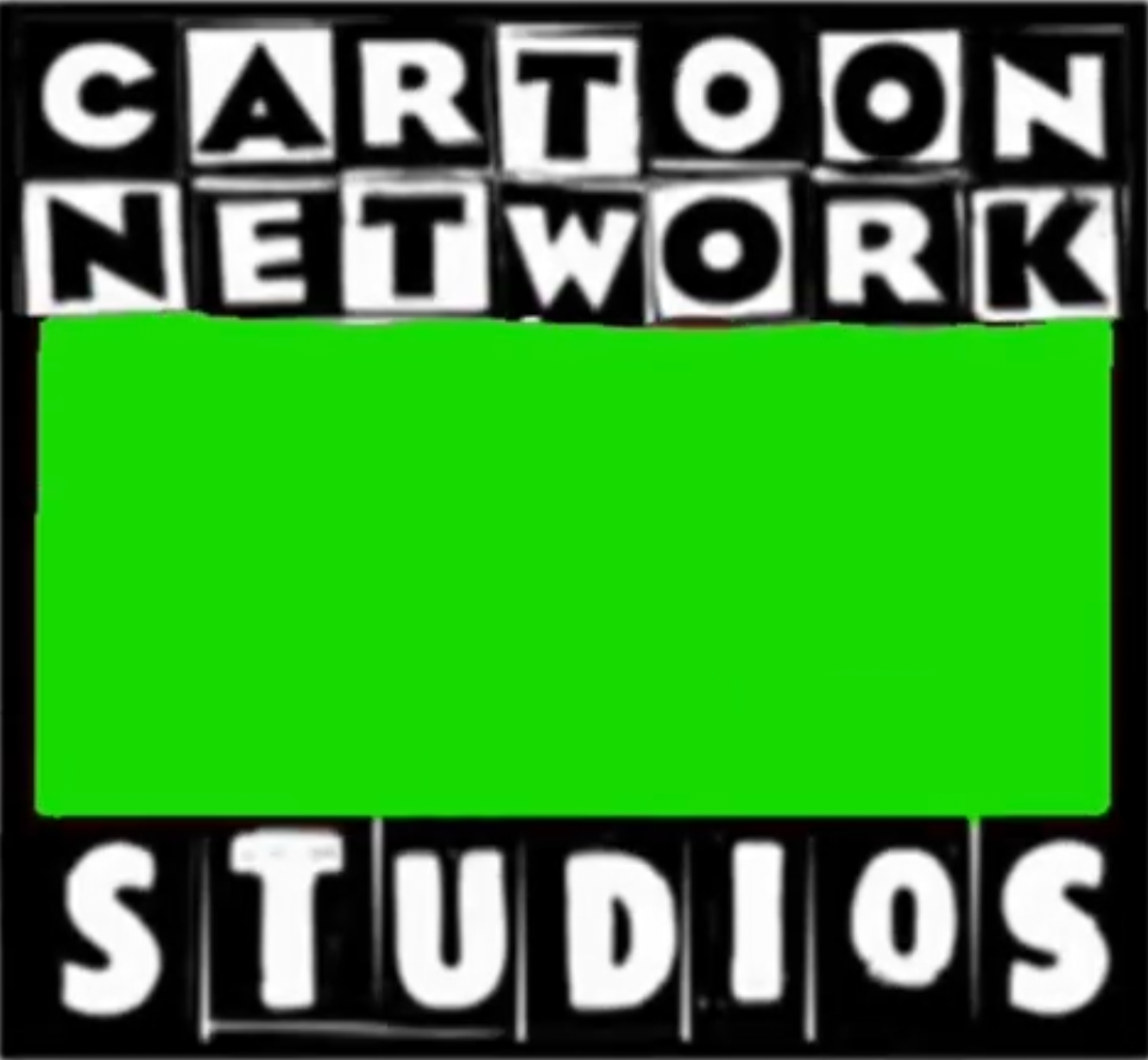 High Quality Cartoon Network Studios Green Screen (2001-2003) Blank Meme Template