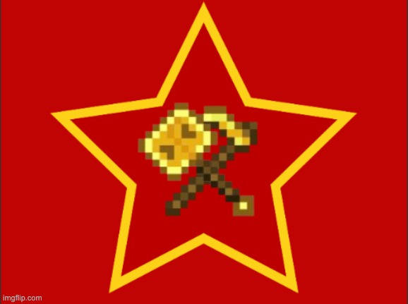 Minecraft USSR | image tagged in minecraft,ussr | made w/ Imgflip meme maker