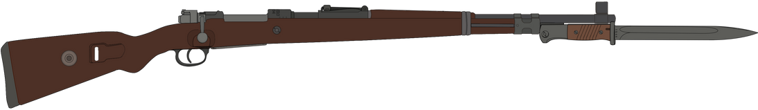 Mauser - Karabiner 98k (Bayonet mounted) Blank Meme Template