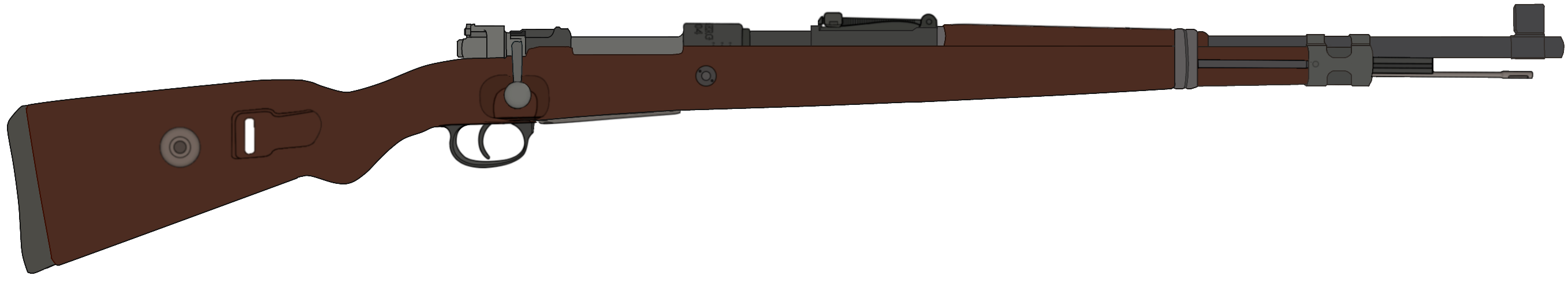 High Quality Mauser - Karabiner 98k (1941) Blank Meme Template