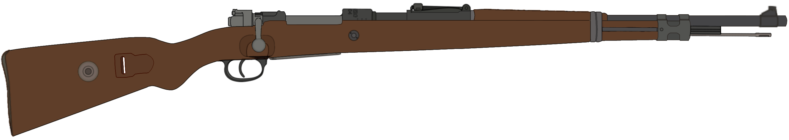 High Quality Mauser - Karabiner 98k (Pre-War Model) Blank Meme Template