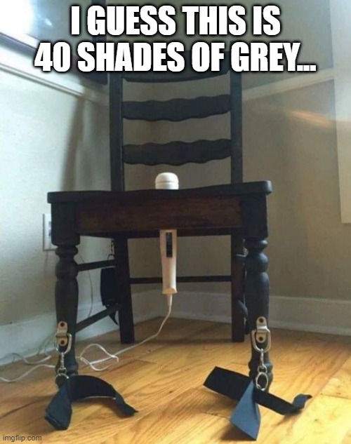 The Not So Red Room? | I GUESS THIS IS 40 SHADES OF GREY... | image tagged in sex jokes | made w/ Imgflip meme maker