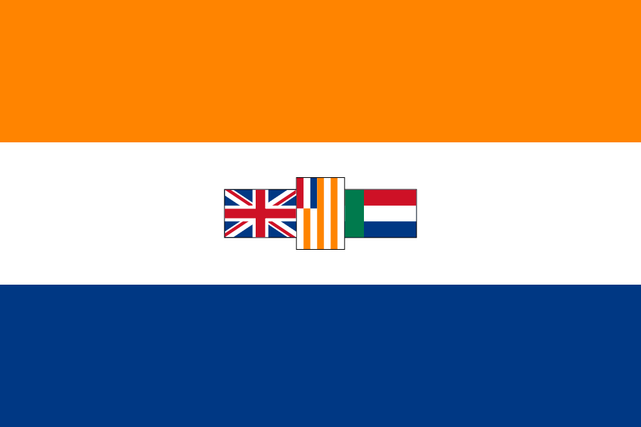 High Quality South Africa 1990 flag Blank Meme Template