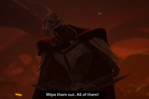 General Grievous: Wipe them out, All of them! Blank Meme Template