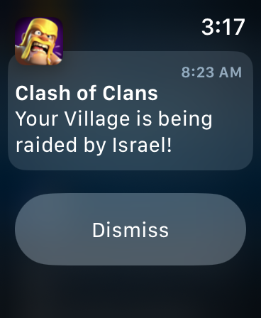 Clash of Clans Notification Blank Meme Template