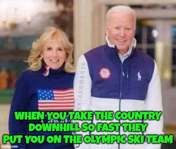 Olympic Downhill Gold Medalist | WHEN YOU TAKE THE COUNTRY DOWNHILL SO FAST THEY PUT YOU ON THE OLYMPIC SKI TEAM | image tagged in bears,womens rights,dating,women,men vs women,women vs men | made w/ Imgflip meme maker