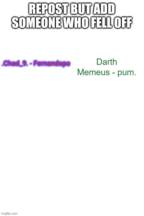 Darth Memeus - pum. | made w/ Imgflip meme maker