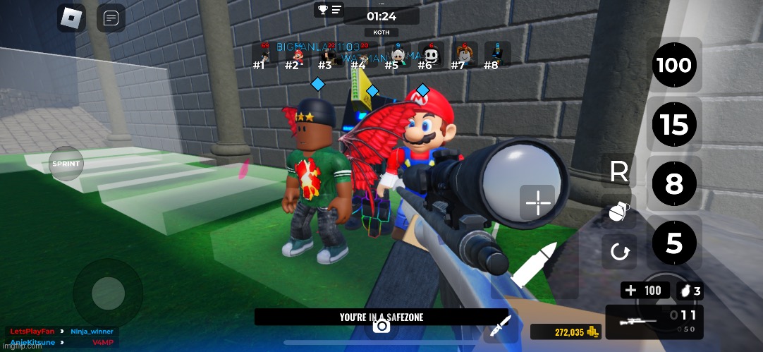 Bro tf is mario doing in my gunfight arena lobby | image tagged in e | made w/ Imgflip meme maker