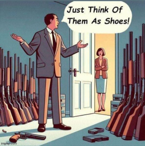 What's in your closet... | image tagged in repost,shoes,closet | made w/ Imgflip meme maker