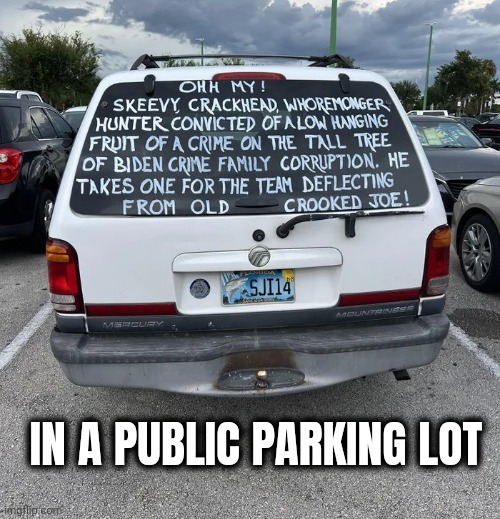 Not Fooling Anyone | IN A PUBLIC PARKING LOT | image tagged in politicians suck,government corruption,big guy,extortion,bribery,election tampering | made w/ Imgflip meme maker