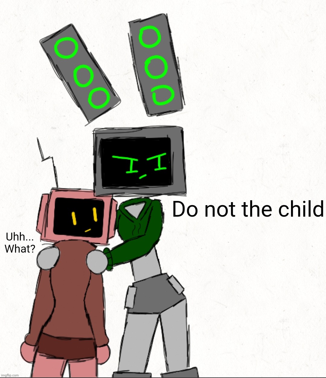 She is protective of Soul | Do not the child; Uhh... What? | made w/ Imgflip meme maker