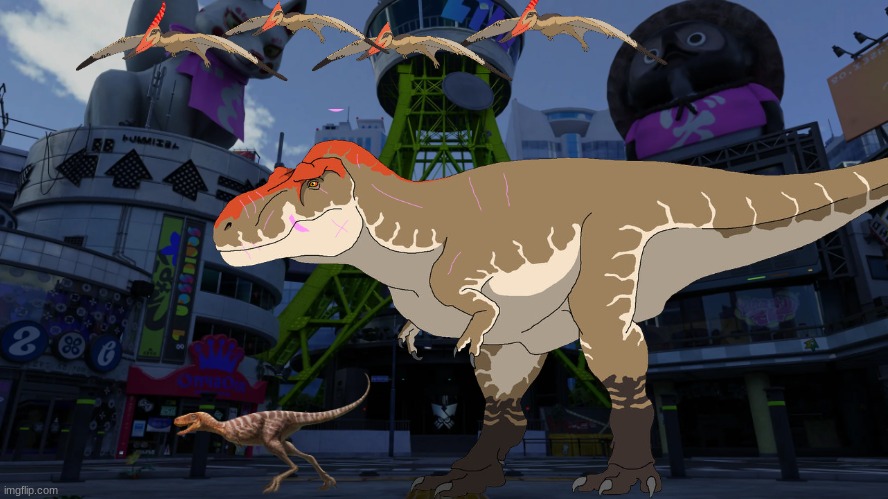 Dinosaurs roamed Inkopolis in ruins.mp3 | made w/ Imgflip meme maker