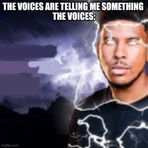 Kys | THE VOICES ARE TELLING ME SOMETHING 
THE VOICES: | image tagged in kys | made w/ Imgflip meme maker