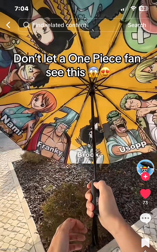 One peice umbrella | made w/ Imgflip meme maker