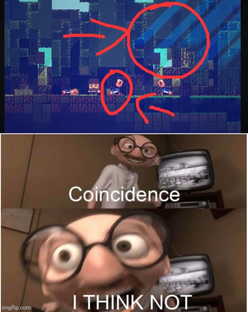 image tagged in coincidence i think not | made w/ Imgflip meme maker