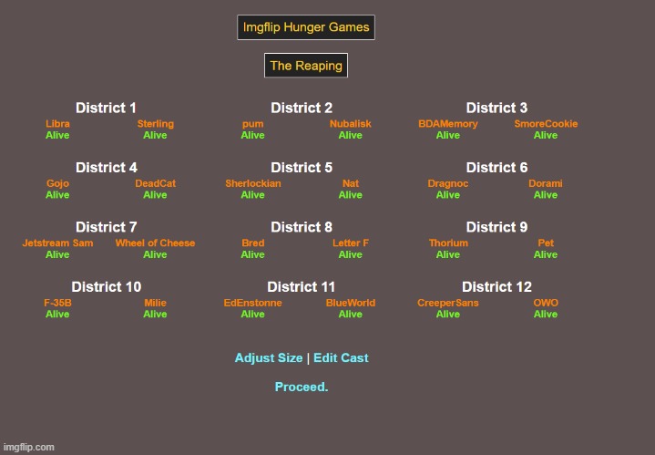 Yes this means entries are closed | image tagged in hunger games | made w/ Imgflip meme maker