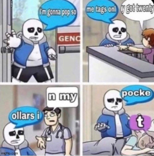 t | image tagged in poppin tags | made w/ Imgflip meme maker