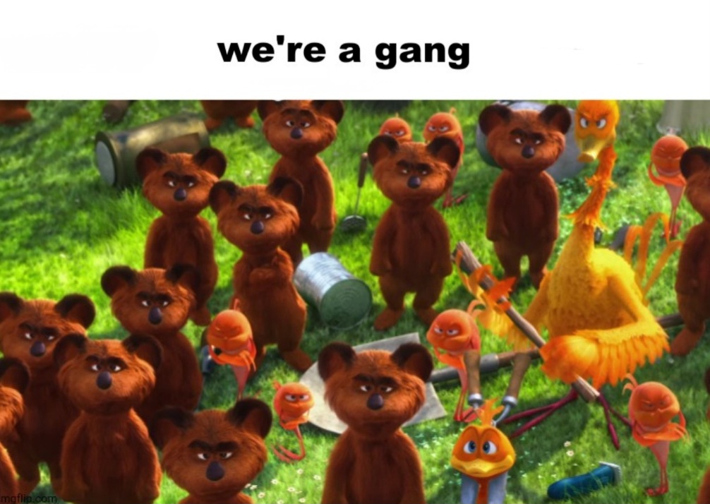 Gang Blank Meme Template