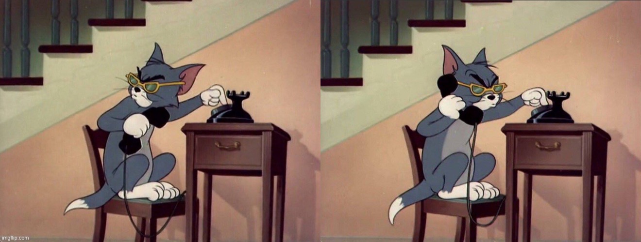 Tom & Jerry Dialing Phone ODOBESTI | image tagged in tom jerry dialing phone odobesti | made w/ Imgflip meme maker