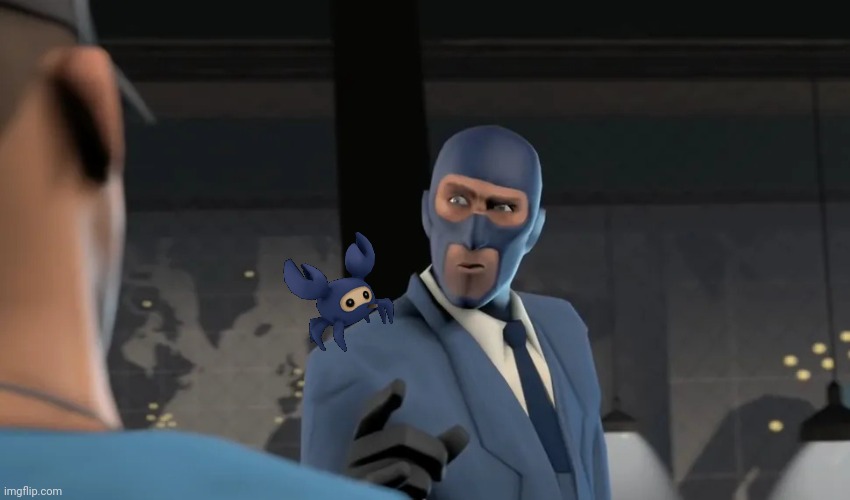 Spy TF2 arguing | image tagged in spy tf2 arguing | made w/ Imgflip meme maker