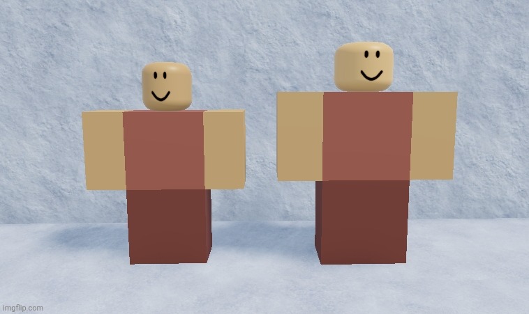 These two actually aren't the same species | image tagged in roblox | made w/ Imgflip meme maker