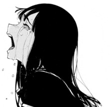 crying anime girl aya Blank Meme Template