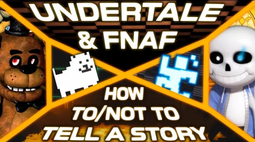 Undertale/FNAF: How to/not to tell a Story Blank Meme Template