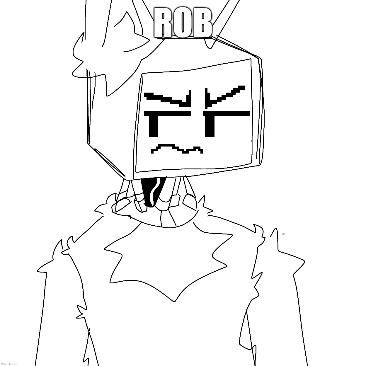 Rob. Another oc I got | ROB | made w/ Imgflip meme maker