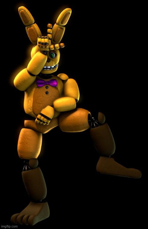 Springbonnie gives yall the L | made w/ Imgflip meme maker