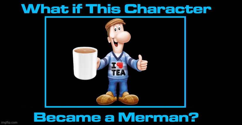 What if Sydney became a merman? | image tagged in what if blank became a merman,tetleytea,sydney,tea,tetleyteafolk | made w/ Imgflip meme maker