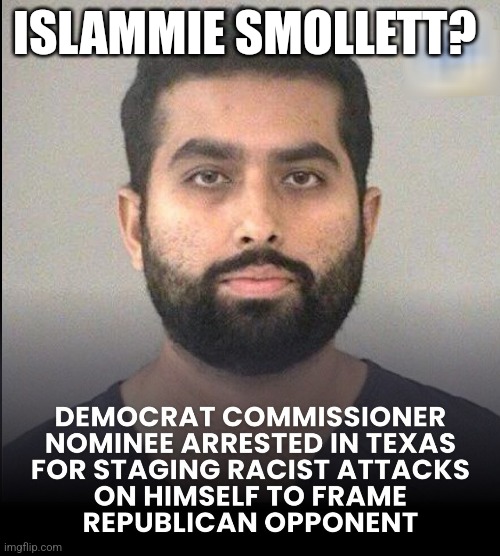 A Pattern of Abuse in the Democratic Party? | ISLAMMIE SMOLLETT? | image tagged in memes,politics,democrats,republicans,jussie smollett,trending | made w/ Imgflip meme maker