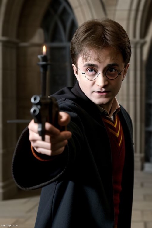 Harry Potter and The Chamber of this Gun | made w/ Imgflip meme maker