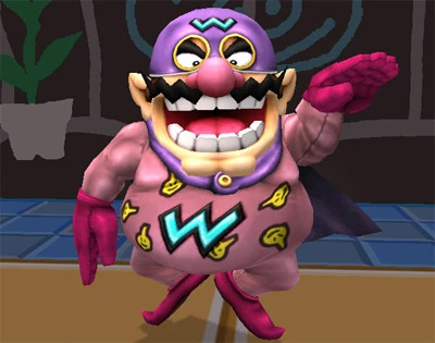 High Quality wario man Blank Meme Template